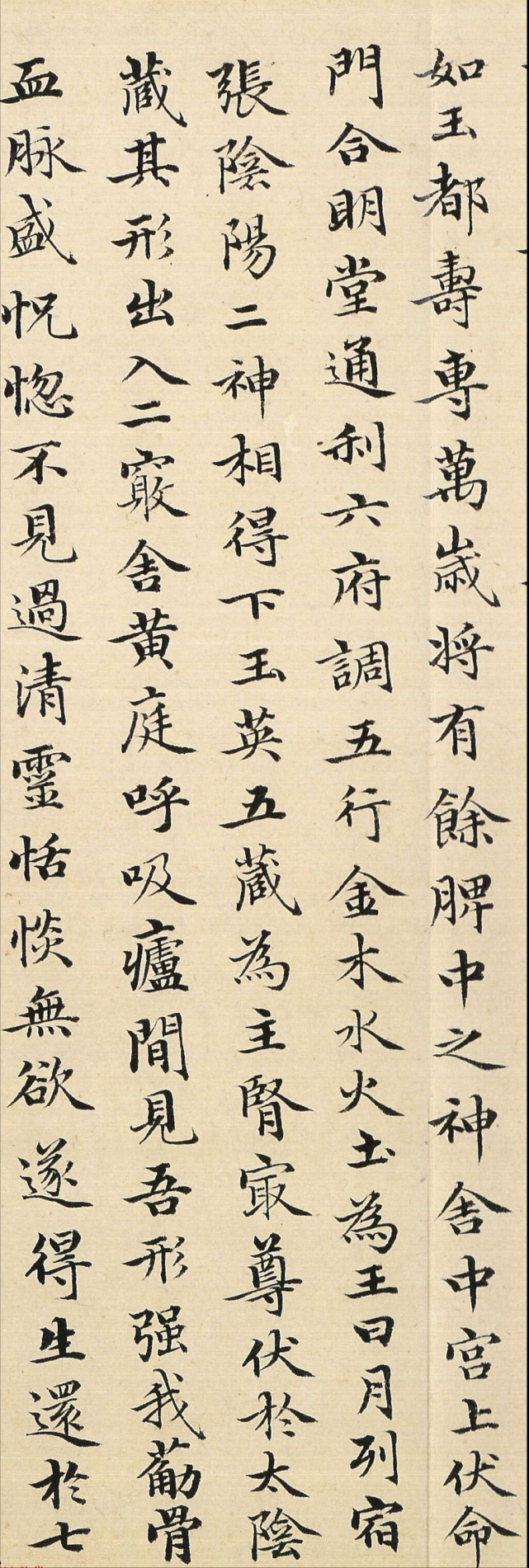 赵孟頫小楷《黄庭经》