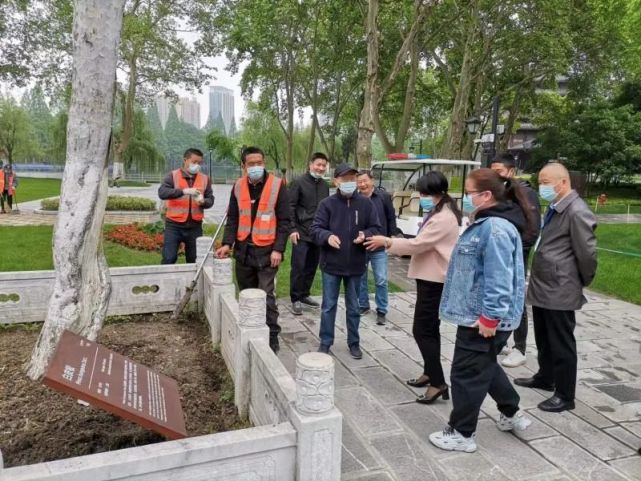 安徽林科院教授胡一民受合肥市廬陽區農林水務局,園林綠化管理中心