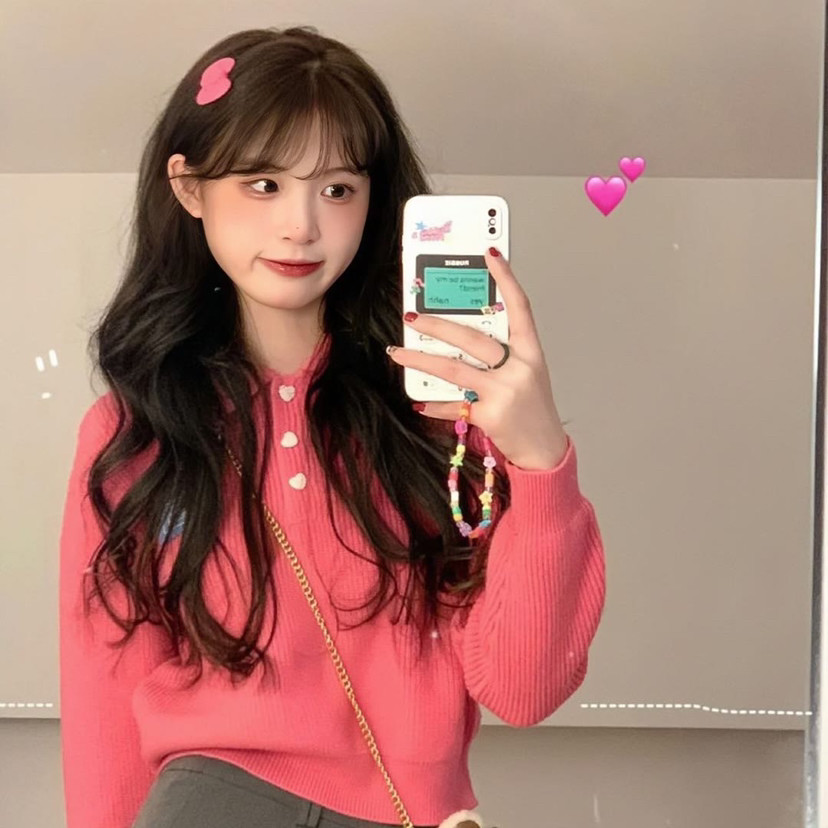 女生头像|粉色甜美风 "爱世间温柔万物,沿途为晚霞停留."_腾讯新闻