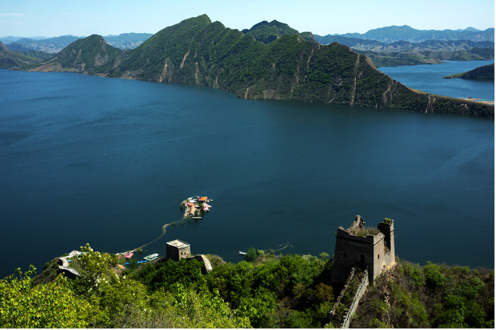 一组高清大图带你领略迁西水下长城之美!_腾讯新闻