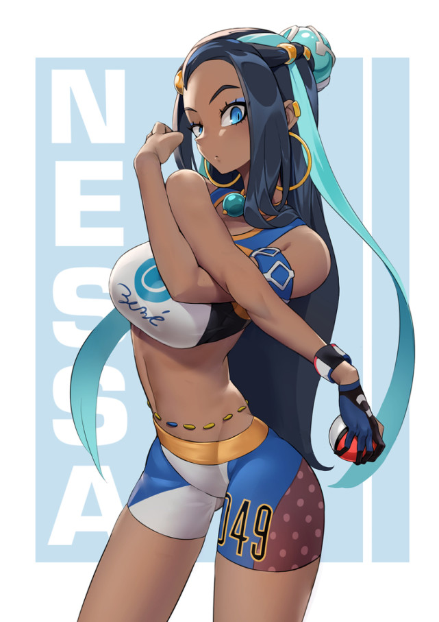 宝可梦最健康的道馆训练家褐皮佳人露璃娜