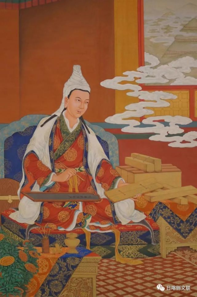 【警营文化】高原艺术家|罗松桑丁的绘画作品_腾讯新闻