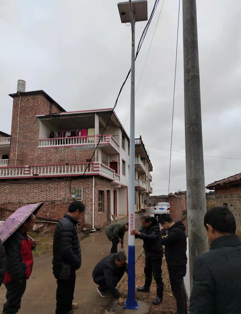 戴坊镇横江村三民举措创文明新村