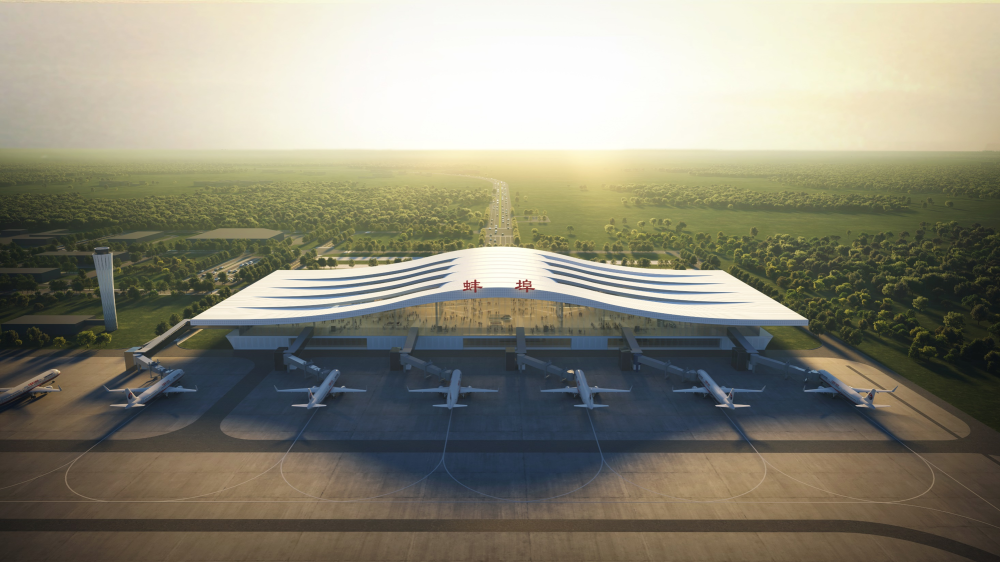 蚌埠民用机场航站楼外观设计方案投票情况公布