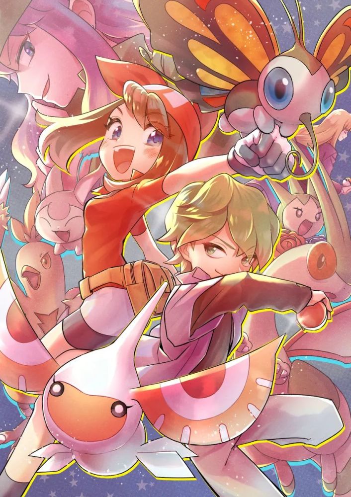 宝可梦 小遥x小瞬 同人合集 芳缘舞姬与玫瑰公子_腾讯新闻