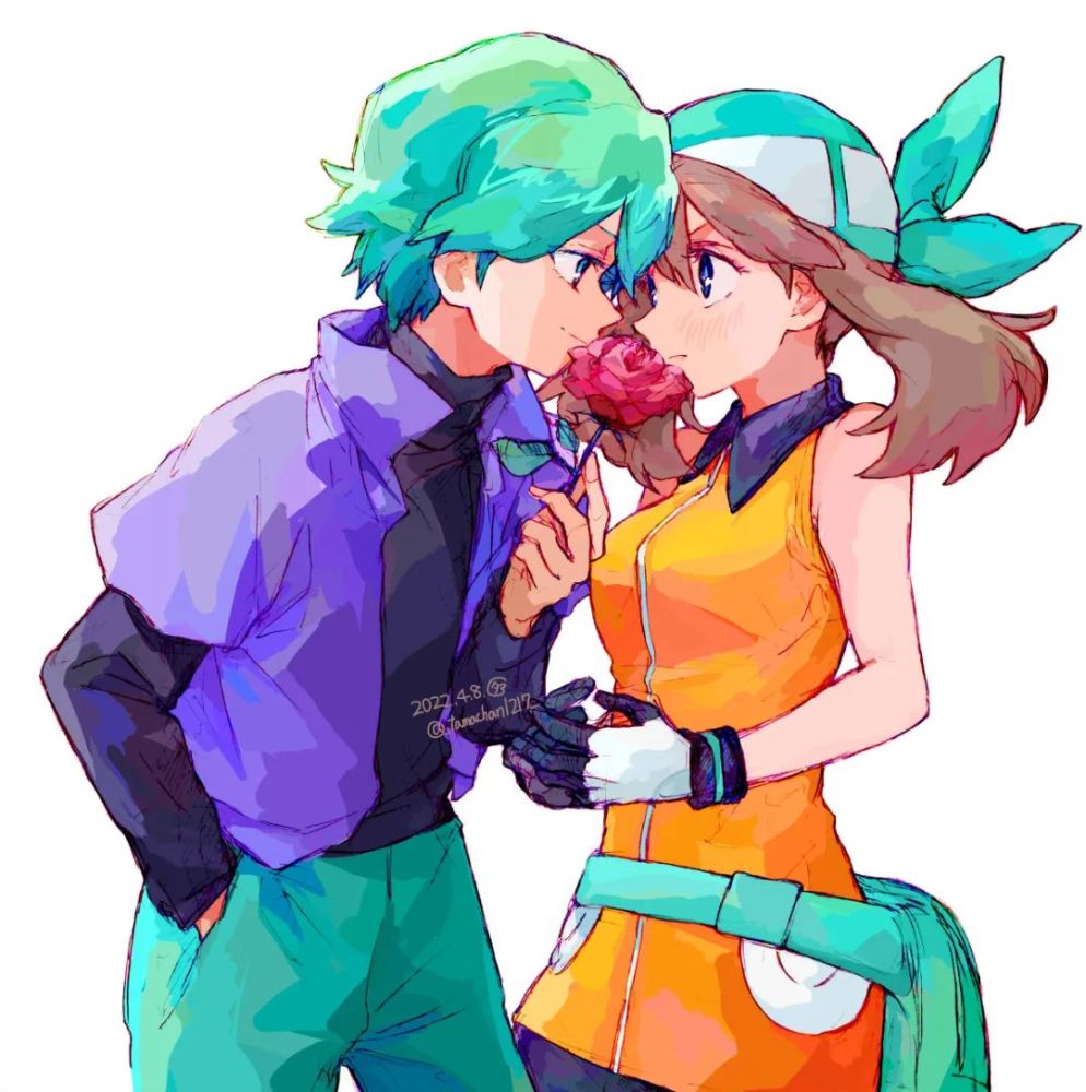 宝可梦 小遥x小瞬 同人合集 芳缘舞姬与玫瑰公子_腾讯新闻