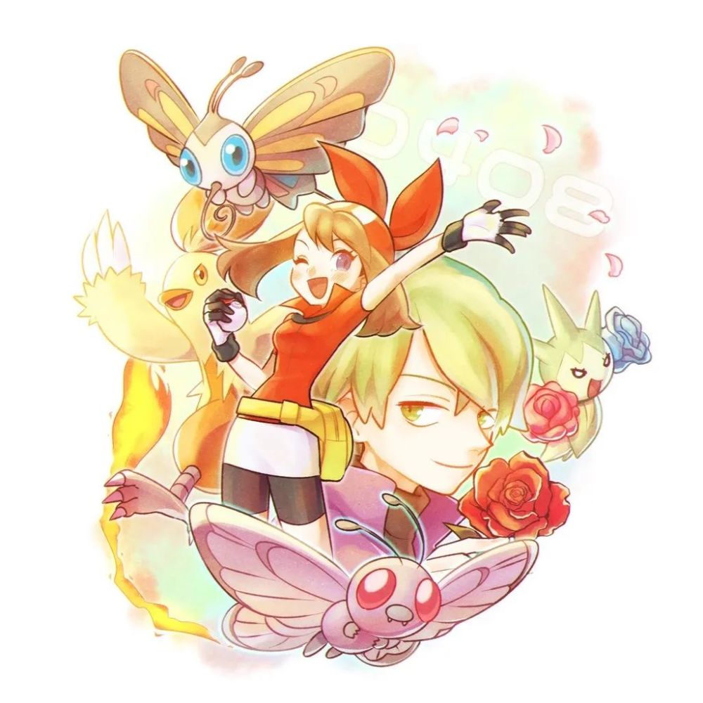 宝可梦 小遥x小瞬 同人合集 芳缘舞姬与玫瑰公子_腾讯新闻