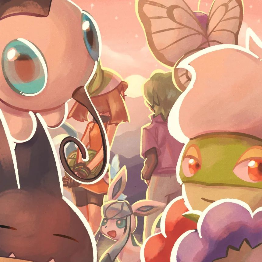 宝可梦 小遥x小瞬 同人合集 芳缘舞姬与玫瑰公子_腾讯新闻