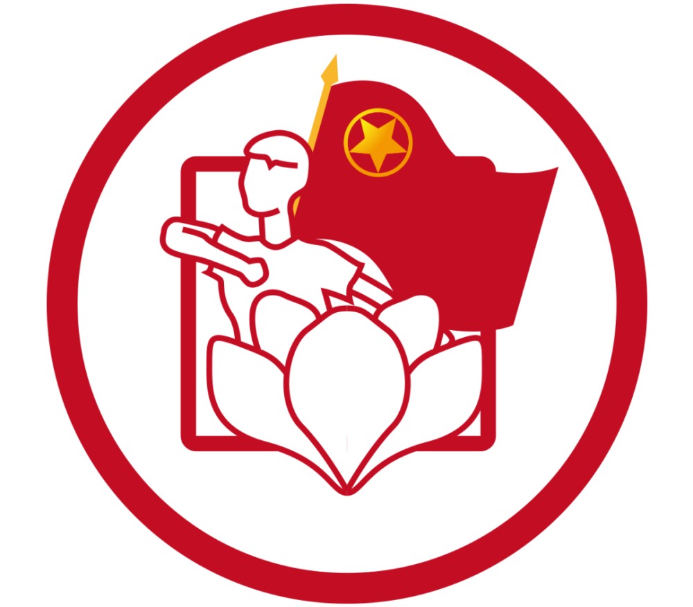 红色青春徽标图片