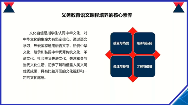 教育语文课程培养的核心素养是学生在积极的语文实践活动中积累建构