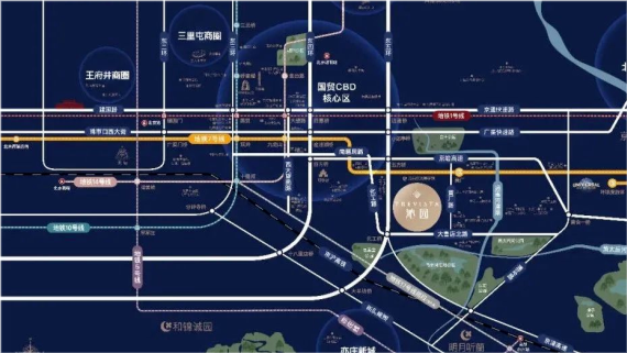 北京朝陽區綠城沁園東五環感受cbd2022新作迴歸