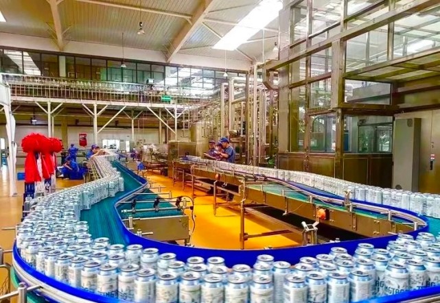 西安汉斯啤酒厂图片