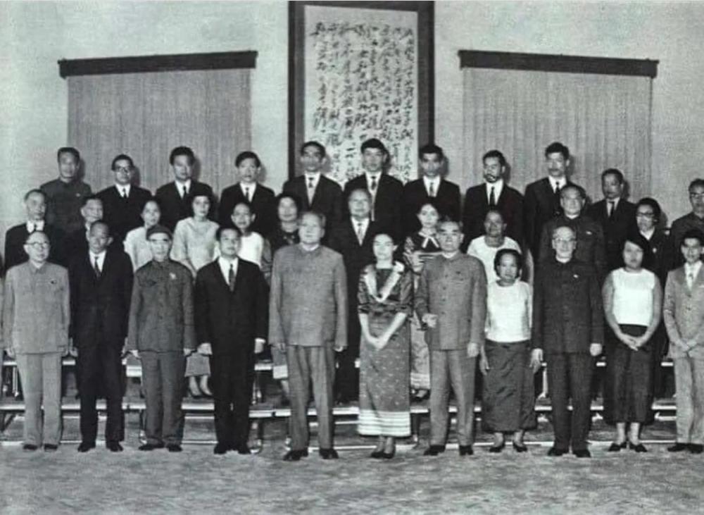 70年代西哈努克亲王夫人访问我国南方莫尼列王后的美丽和华贵令国人大