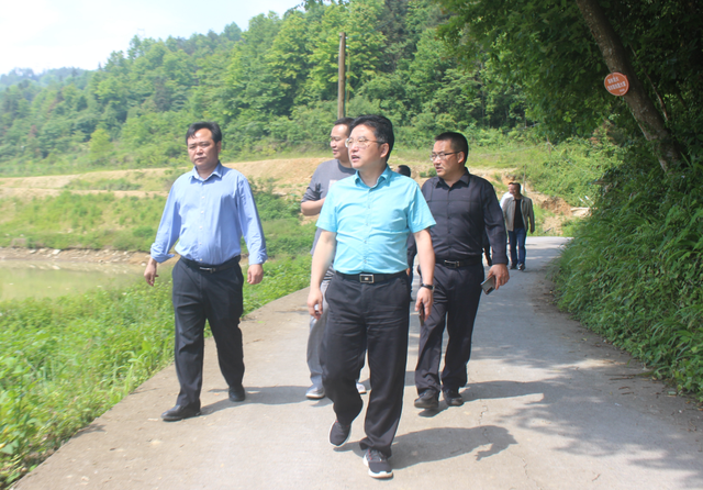 重庆旅游职业学院党委书记熊斌同志调研石家镇关口村乡村振兴工作