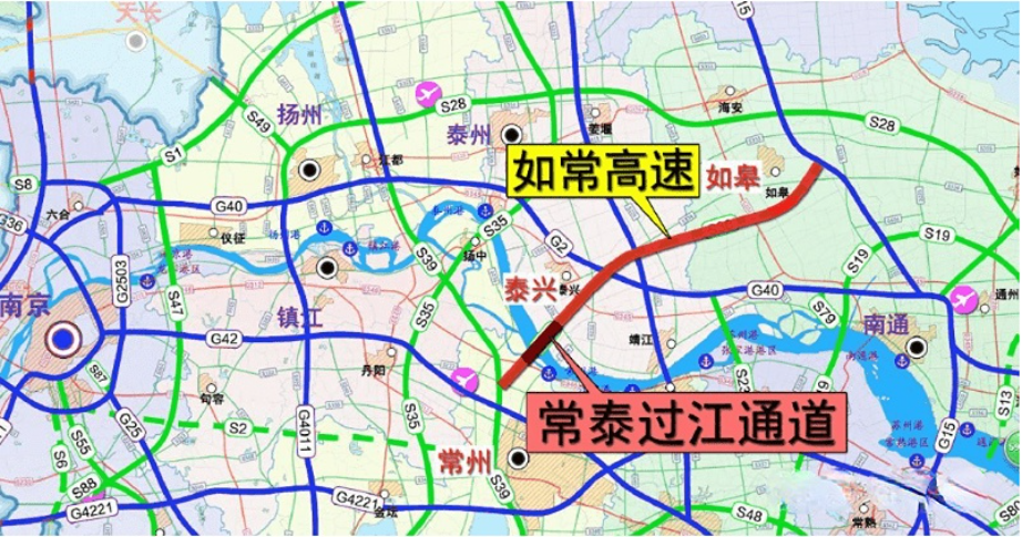 建设提速江苏如常高速稳步推进有一条跨江高速来了