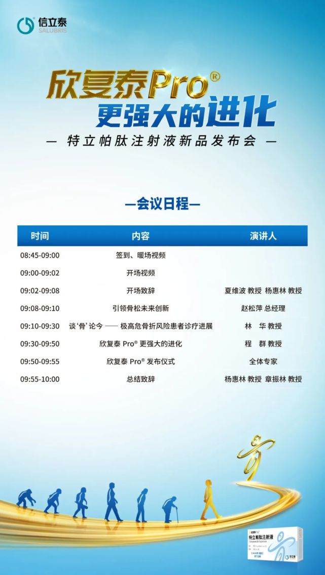 2022:首个特立帕肽注射液笔芯制剂在中国上市,开启促骨新时代2020:首