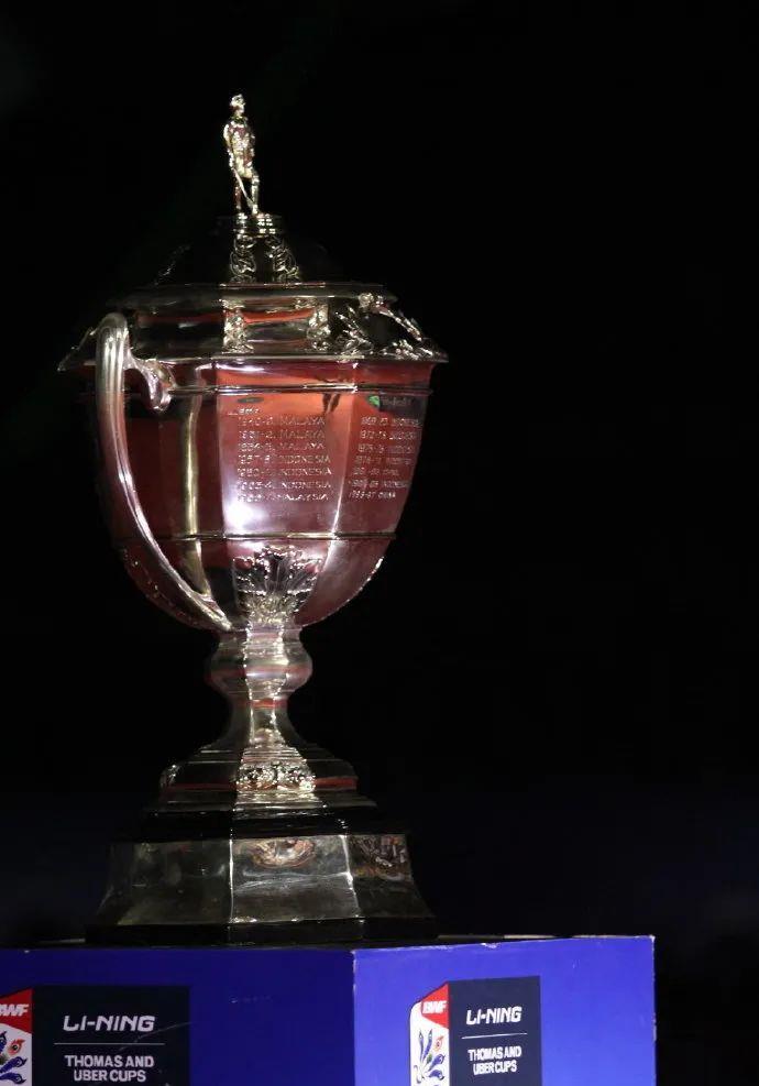 羽毛球档案汤姆斯杯19482020奖牌统计