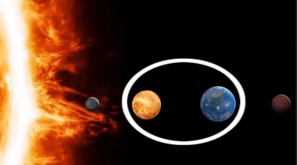 地球撞金星图片