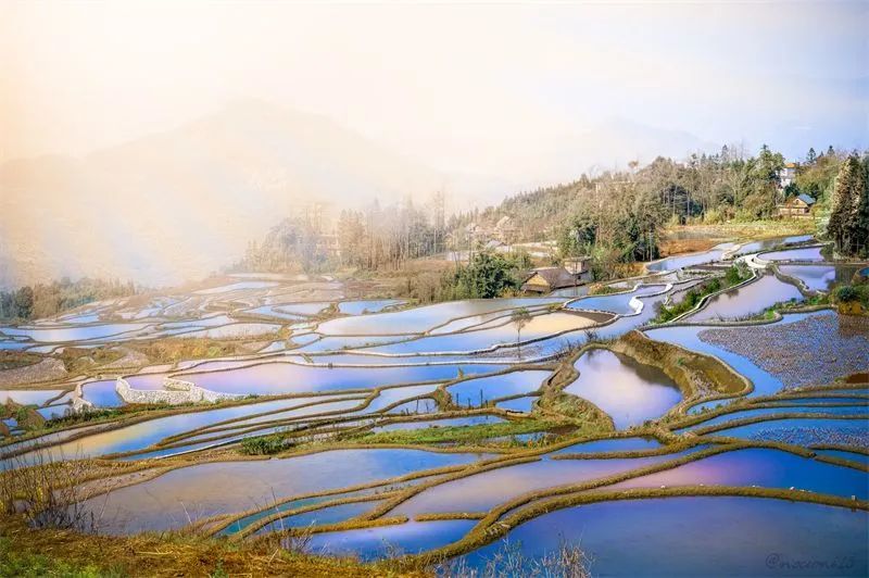 天人合一风景图图片