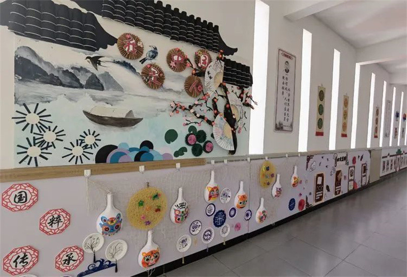 以美育人以美养德福州钱塘文博小学班班有美展