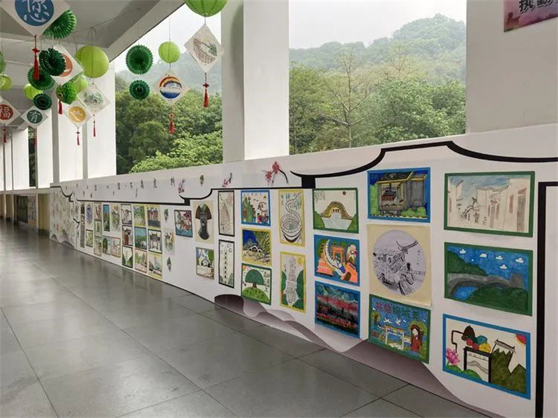 "以美育人 以美养德" 福州钱塘文博小学班班有美展_腾讯新闻
