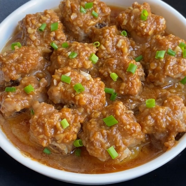 蒜蓉蒸排骨!自己动手好吃又健康!