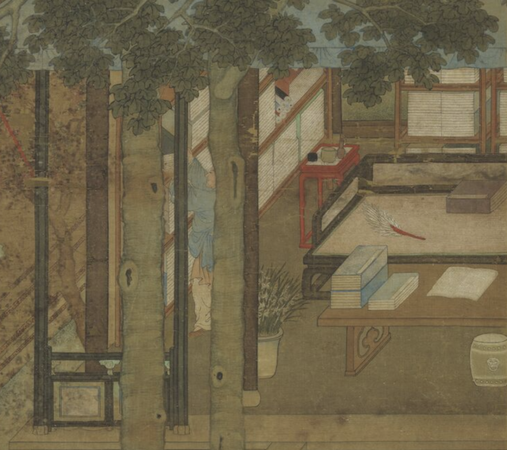 古代文人的书房有点个性