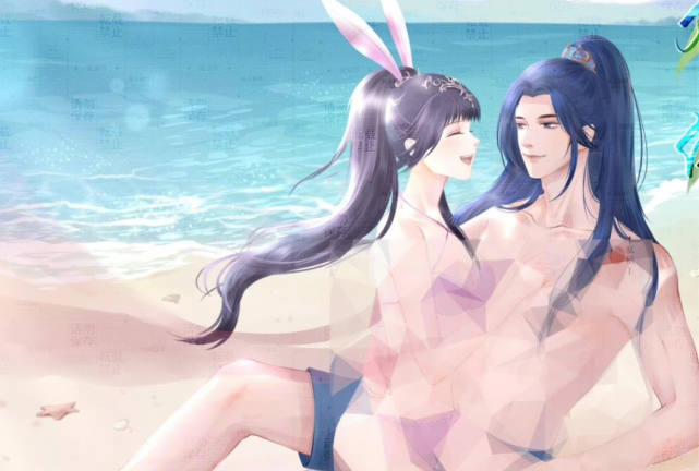 斗罗大陆:七怪夏日泳装造型来袭,朱竹清绝美冲浪,唐三和小舞甜蜜互动