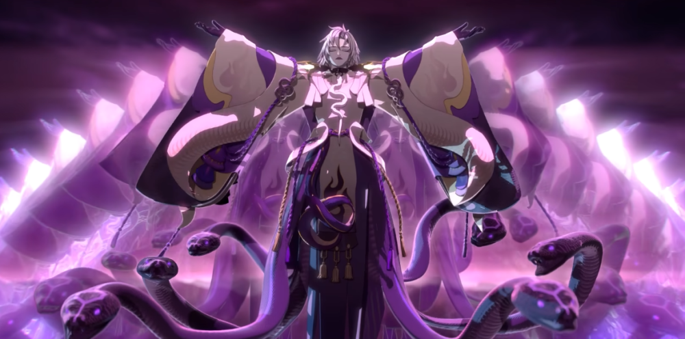 阴阳师sp神堕大蛇技能简单猜想现在压力最大的应该是阿修罗