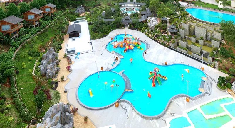 筹备2022广西文旅发展大会夏日避暑来宁明花山温泉谷清凉一夏吧