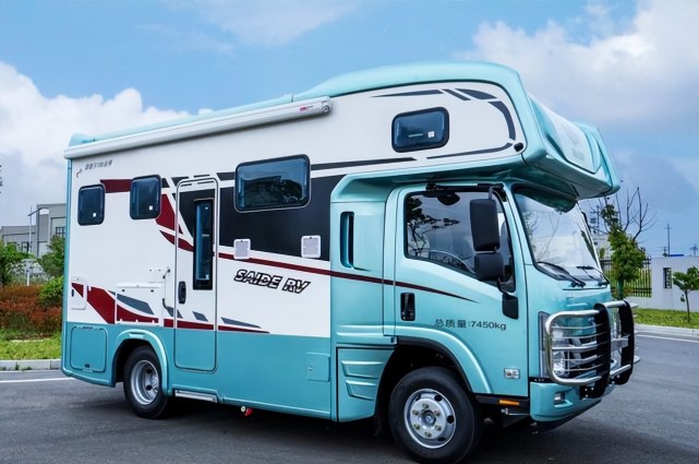 比suv旅行车更适合出行游玩赛德新款五十铃轻卡房车上市