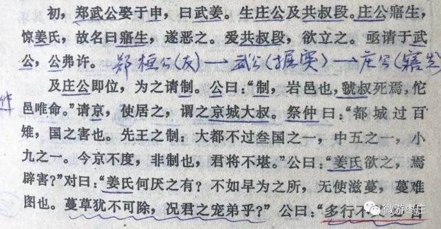 庄公寤生,惊姜氏,故名曰「寤生,遂恶之.