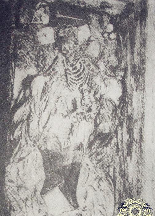 老照片还原定陵发掘全过程:图一是地宫大门,图九正在取出金冠