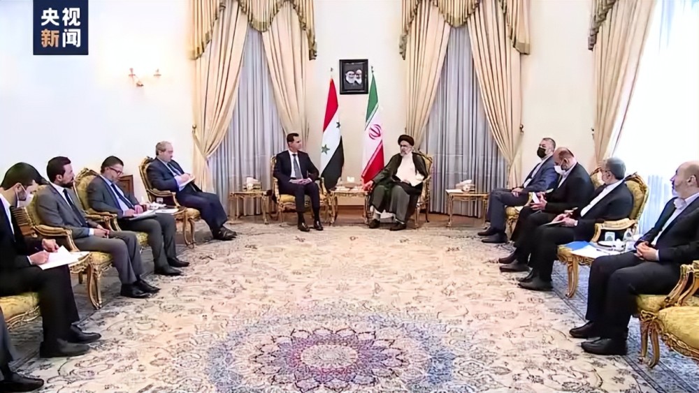 叙利亚总统突访德黑兰亲子英文