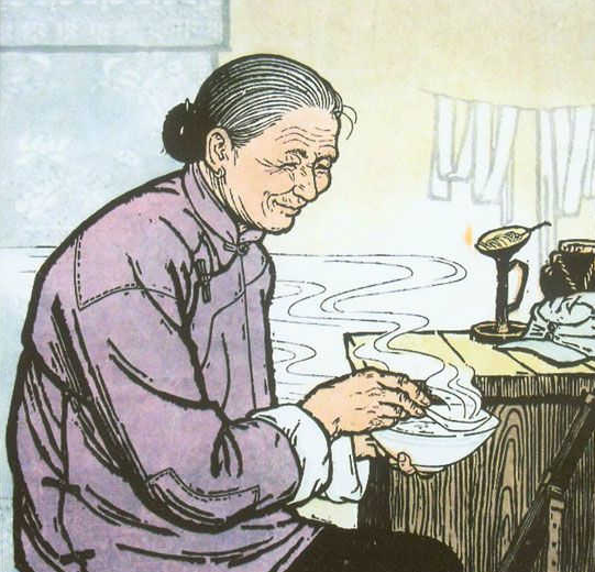 致母亲春风徐徐母亲老了