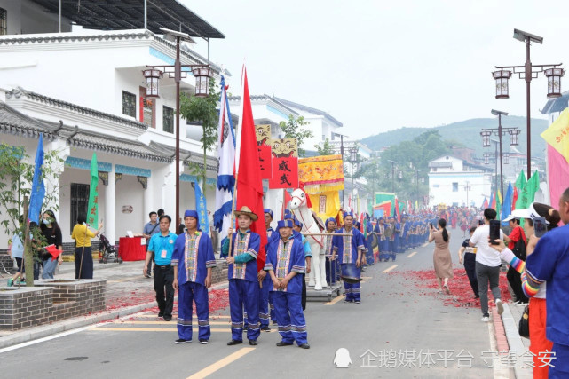 蓝大将军出巡节:每年的四月初九是广东河源市蓝姓畲族独有的传统节日