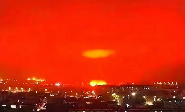 浙江舟山天空红光满面是自然现象还是什么看专家如何解释