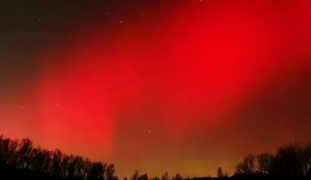 浙江舟山天空红光满面是自然现象还是什么看专家如何解释