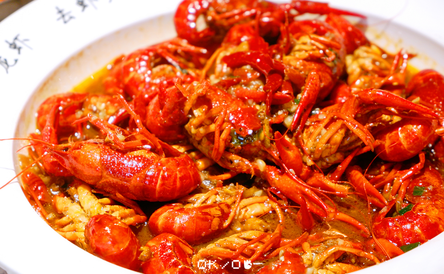 头一回吃扬州鲜汁小龙虾有被鲜到