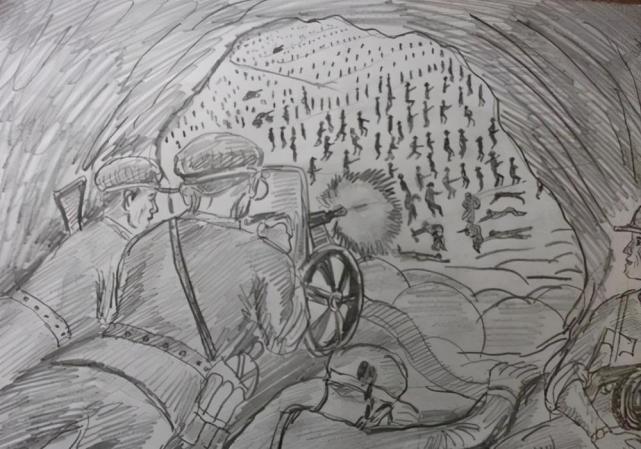 美军190万发炮弹将上甘岭炸矮2米,志愿军如何做到寸步不离?