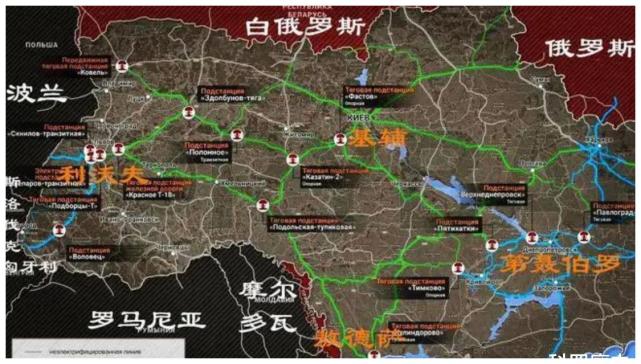 乌克兰铁路网图片