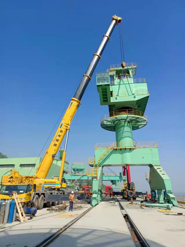 7个月超万吨桥梁实战,"城建霸主"徐工xca460吊车真能干!