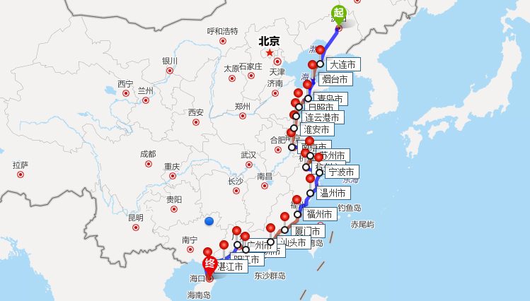 瀋陽到海南自駕遊路線怎麼走?_騰訊新聞