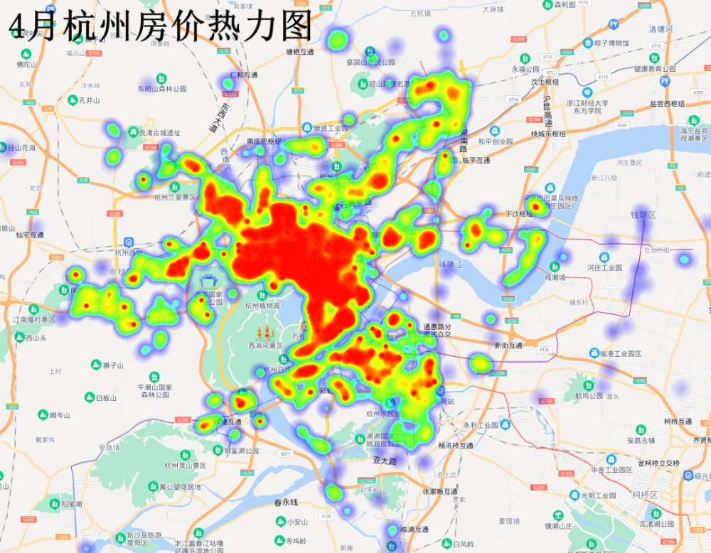 杭州各区房价最新统计2022年5月版