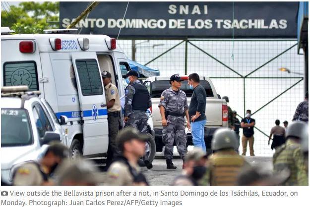 厄瓜多尔监狱暴乱致43人死亡警方已重新控制监狱一年级孩子应该选线上还是线下