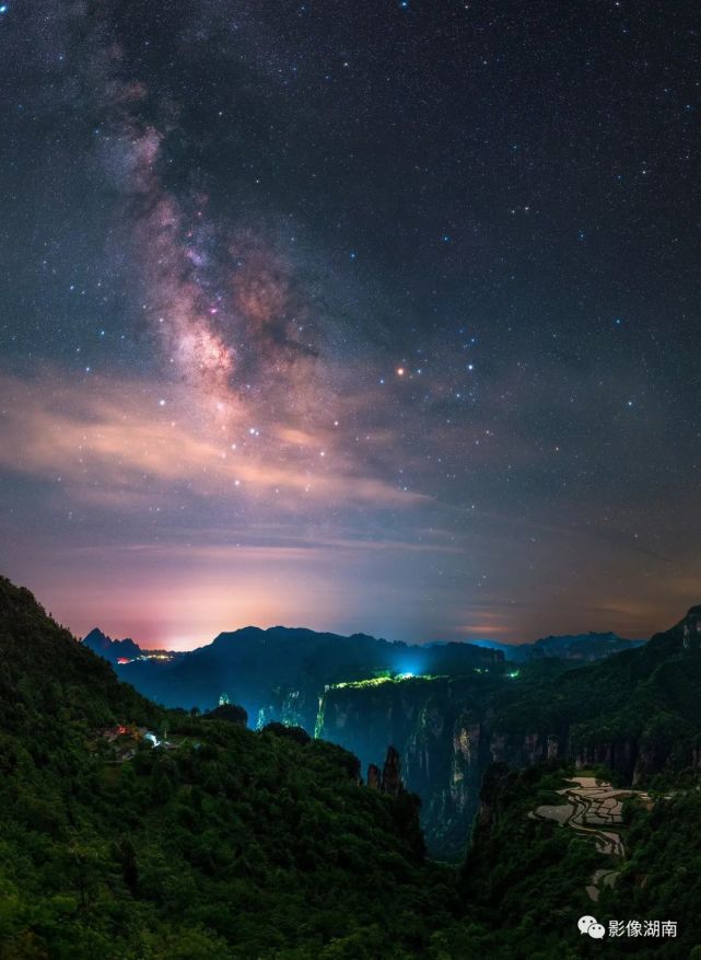 爱上张家界|星空之下,依然璀璨的风景