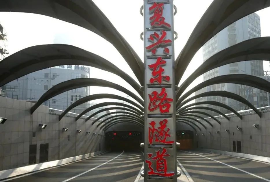 为了回老家他走过复兴东路隧道