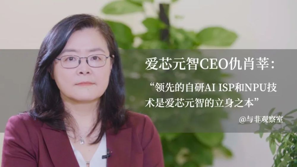 对话爱芯元智ceo仇肖莘博士做边缘侧芯片就像大象在盒子里跳舞