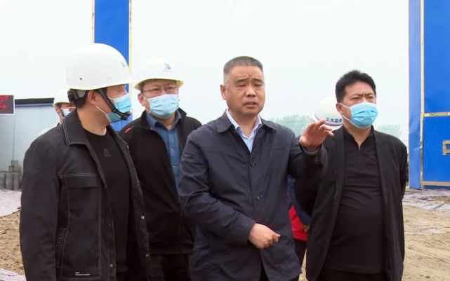 梁永勤调研临庐产业园项目建设和招商引资工作