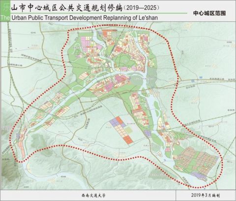 新业态融合发展等,范围主要为乐山市中区,同时考虑城市公交线路在沙湾